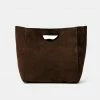 Cadine The Freeform Bag - Chestnut Suede