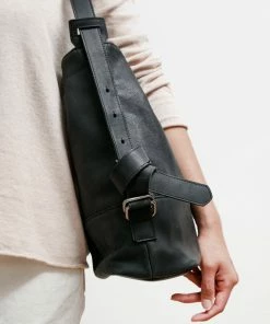 Cadine The Convertible Bag - Black Leather