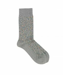 Cadine Men's Floral Cotton Sock Footwear