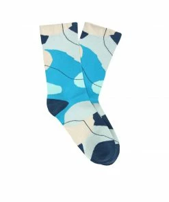 Cadine Women's Abstract Organic Cotton Sock