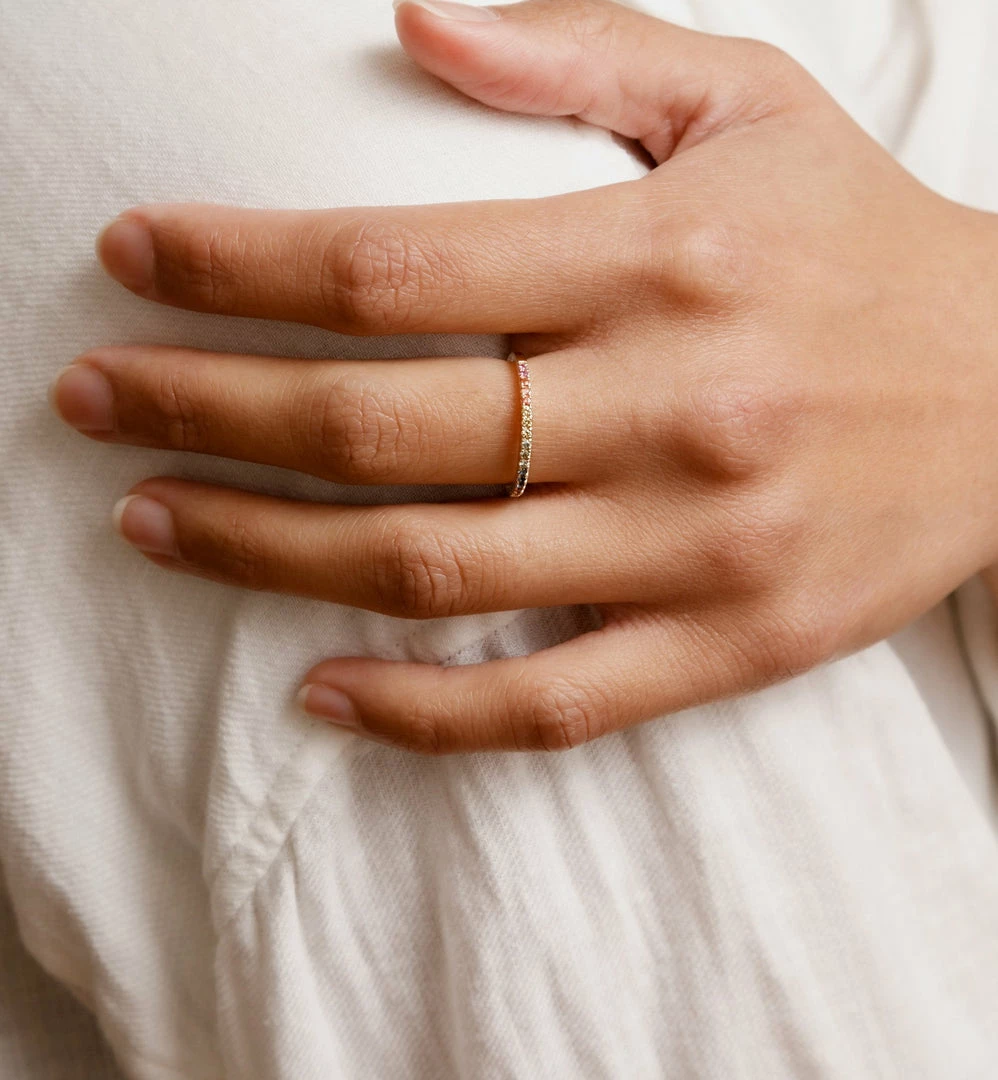 Cadine Jewellery Florent Ring - 14kt Solid Gold 2 Cadine Jewellery Florent Ring - 14kt Solid Gold