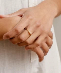 Cadine Ren Ring - 14kt Solid Gold