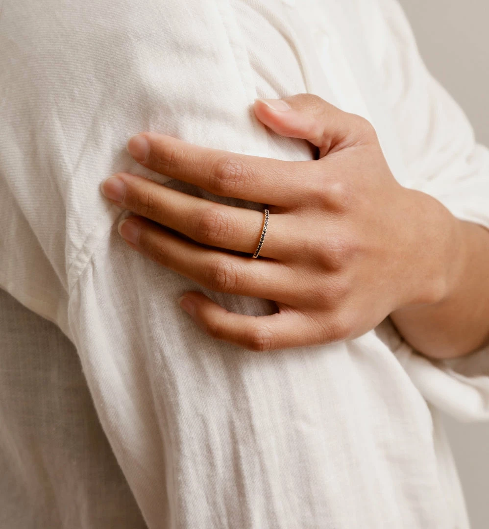 Cadine Jewellery Senna Ring - 14kt Solid Gold 2 Cadine Jewellery Senna Ring - 14kt Solid Gold