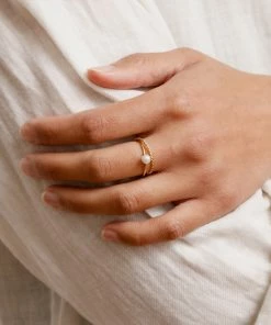 Cadine Camellia Ring - 14kt Solid Gold