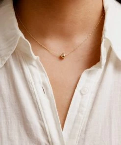 Cadine Jewellery Allium Necklace - 14kt Solid Gold