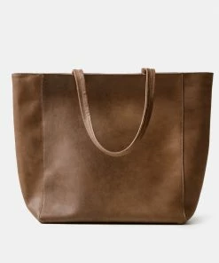 Cadine The Classic Bag - Fossil Leather