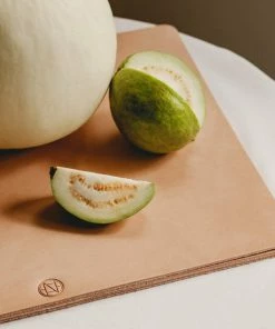 Cadine Home Goods Table Mat - Natural Leather