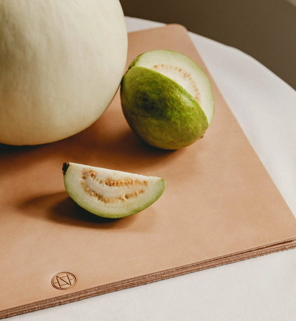 Cadine Home Goods Table Mat - Natural Leather 2 Cadine Home Goods Table Mat - Natural Leather
