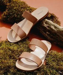 Cadine The Minimalist Sandal - Natural Leather Footwear