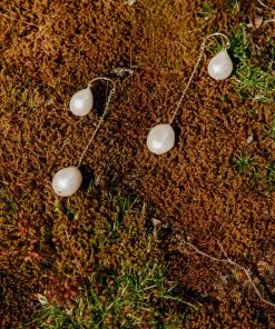 Cadine Jewellery Orchid Earrings - 14kt Solid Gold