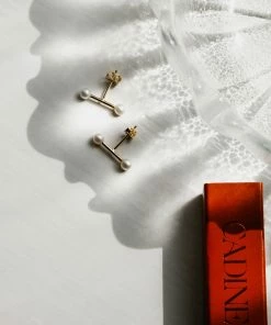 Cadine Lily Earrings - 14kt Solid Gold