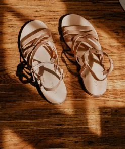 Cadine The Globetrotter Sandal - Natural Leather Footwear