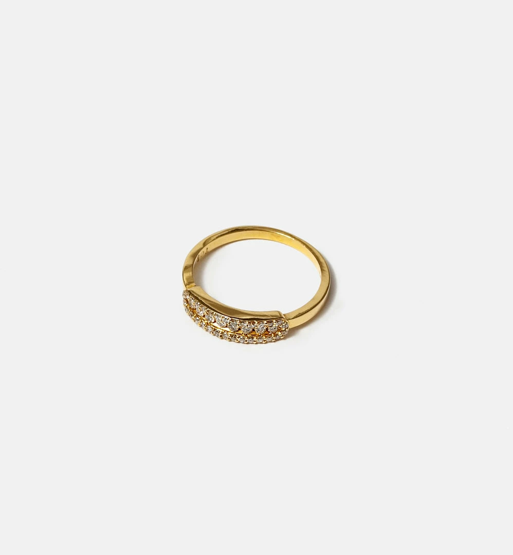 Cadine Jewellery Fiorella Ring - 14kt Solid Gold 1 Cadine Jewellery Fiorella Ring - 14kt Solid Gold