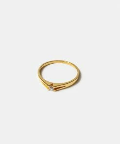 Cadine Ren Ring - 14kt Solid Gold