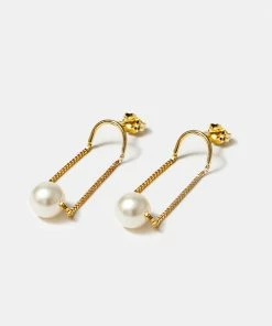Cadine Jewellery Snowdrop Earrings - 14kt Solid Gold