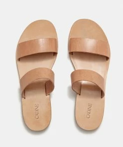 Cadine The Minimalist Sandal - Natural Leather Footwear