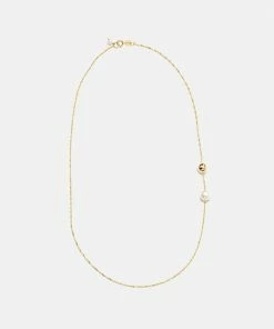 Cadine Jewellery Pompom Necklace - 14kt Solid Gold