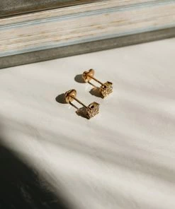 Cadine Crisantha Earrings - 14kt Solid Gold Jewellery