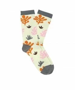 Cadine Women's Kelp Organic Cotton Sock Clothing