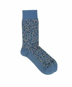 Cadine Men's Floral Cotton Sock Footwear