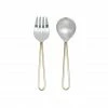 Abbott Home Goods Art Deco Salad Server (Pair)