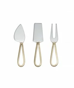 Abbott Home Goods Art Deco Cheese Knife (Set Of 3)