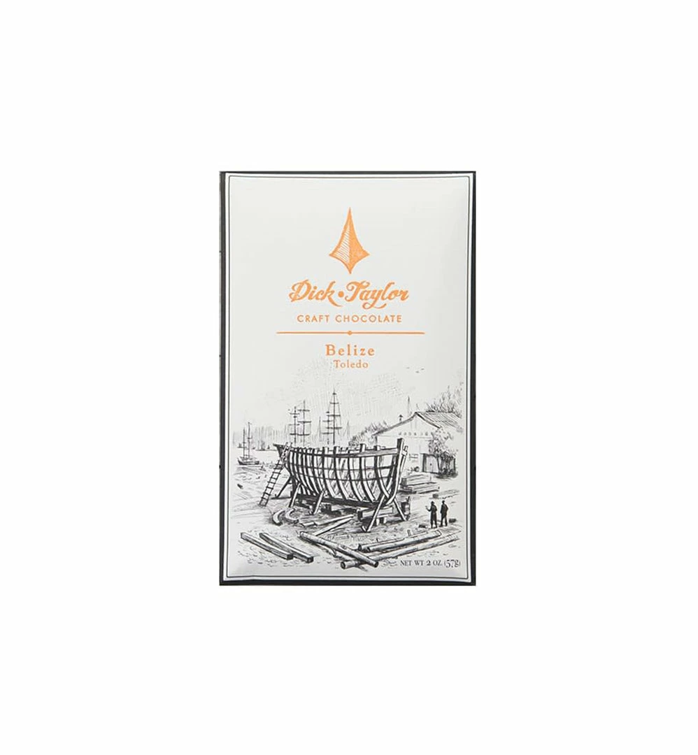 Dick Taylor EAT Belize, Toledo Dark Chocolate Bar 1 Dick Taylor EAT Belize, Toledo Dark Chocolate Bar