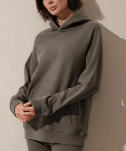 Cadine Field Hoodie - Olive Clothing