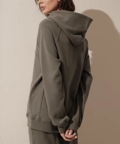 Cadine Field Hoodie - Olive Clothing