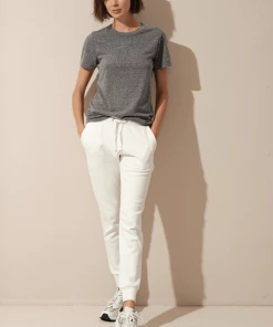 Cadine Hinge Tee - Grey Melange Clothing