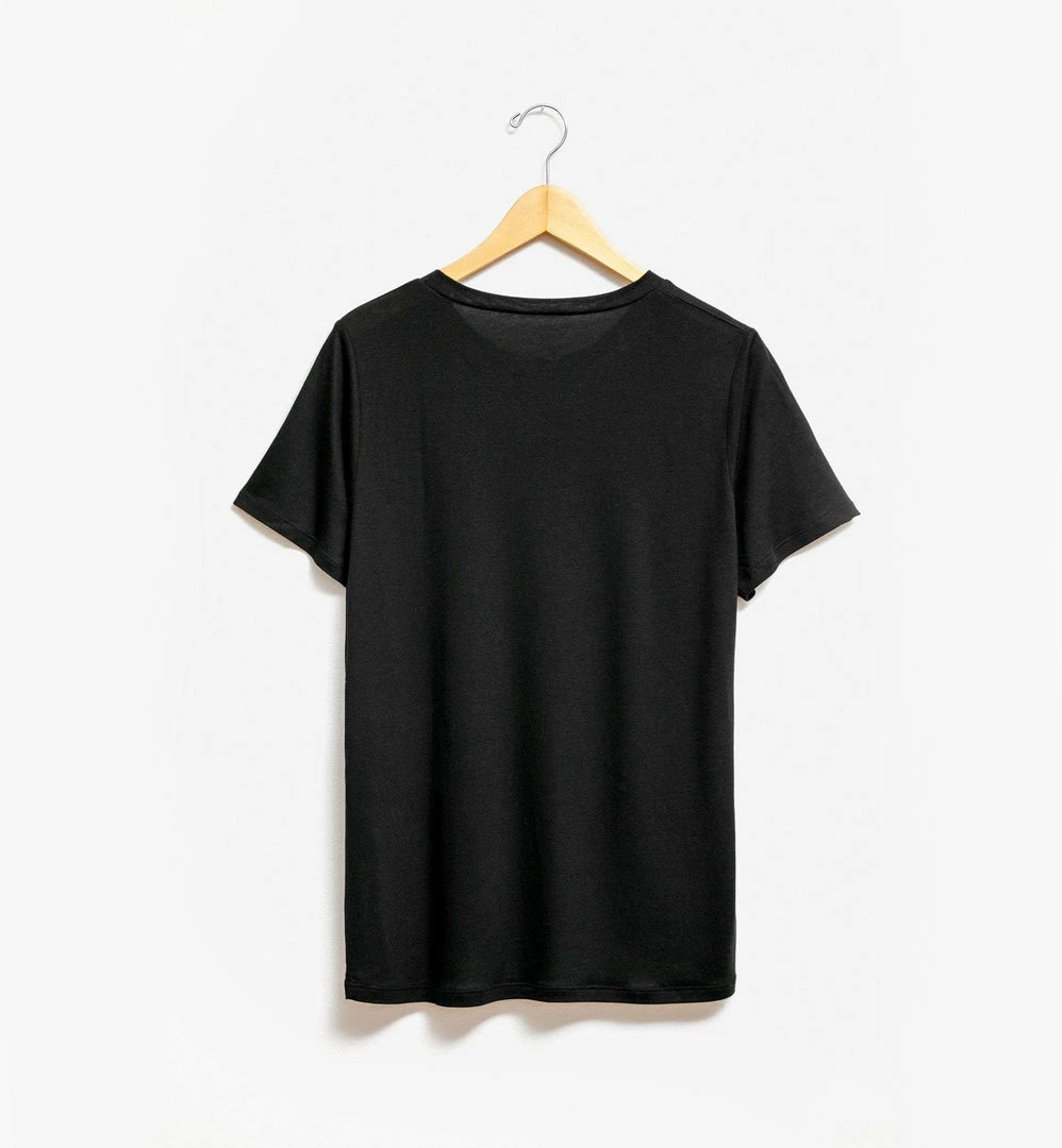 Cadine Cove Tee - Black Clothing 4 Cadine Cove Tee - Black Clothing
