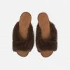 Flattered Footwear Lou Sandal - Brown Teddy