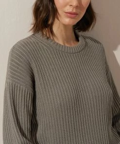 Cadine Clothing Louvre Sweater - Khaki