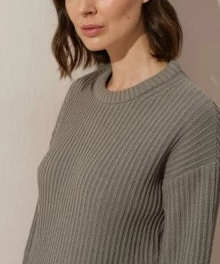 Cadine Clothing Louvre Sweater - Khaki