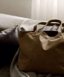 Cadine The Traveller Bag - Camel Leather Bags