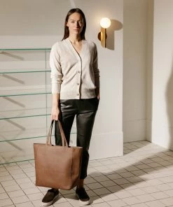 Cadine The Classic Bag - Fossil Leather