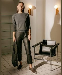 Cadine Freize Sweater - Anthracite Clothing