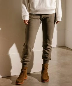 Cadine Pedestal Jogger - Olive