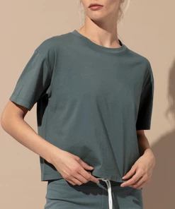 Cadine Tile Tee - Sage Green