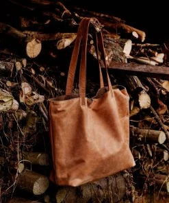 Cadine The Traveller Bag - Camel Leather Bags