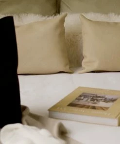 Cadine Cushion - Sand Leather