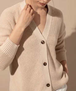 Cadine Edge Cardigan - Beige