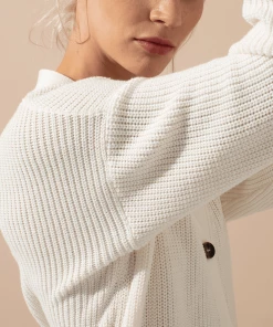 Cadine Clothing Edge Cardigan - Off White