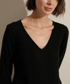 Cadine Sill Sweater - Black