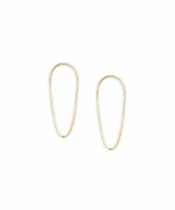 Cadine Jewellery Petal Earrings - 14kt Solid Gold