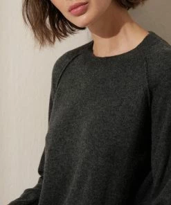 Cadine Freize Sweater - Anthracite Clothing