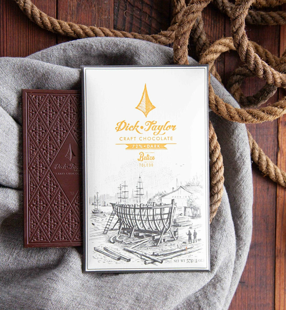 Dick Taylor EAT Belize, Toledo Dark Chocolate Bar 2 Dick Taylor EAT Belize, Toledo Dark Chocolate Bar