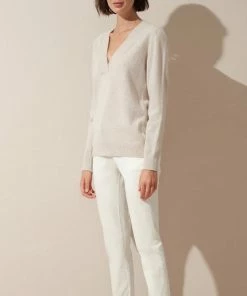 Cadine Valance Sweater - Ecru Clothing