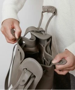 Cadine The Sling Bag - Stone Leather Bags