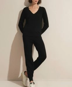 Cadine Sill Sweater - Black